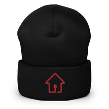 Load image into Gallery viewer, PlugHouse Red Logo Cuffed Beanie