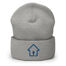 Load image into Gallery viewer, PlugHouse Blue Logo Cuffed Beanie