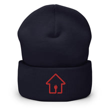 Load image into Gallery viewer, PlugHouse Red Logo Cuffed Beanie