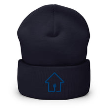 Load image into Gallery viewer, PlugHouse Blue Logo Cuffed Beanie
