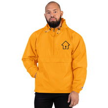Load image into Gallery viewer, Embroidered Black PlugHouse Logo Champion Packable Jacket