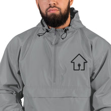 Load image into Gallery viewer, Embroidered Black PlugHouse Logo Champion Packable Jacket