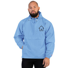 Load image into Gallery viewer, Embroidered Black PlugHouse Logo Champion Packable Jacket