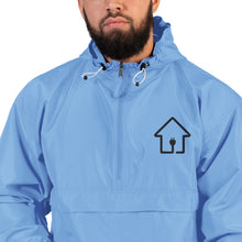 Load image into Gallery viewer, Embroidered Black PlugHouse Logo Champion Packable Jacket