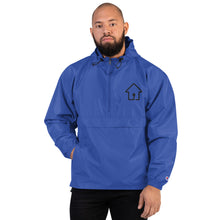 Load image into Gallery viewer, Embroidered Black PlugHouse Logo Champion Packable Jacket