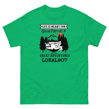 Load image into Gallery viewer, Lokal Good Friends Great Adventures Tee