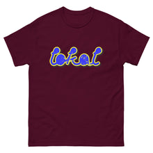 Load image into Gallery viewer, Lokal Blue & Gold Bubble Tee