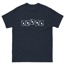 Load image into Gallery viewer, Lokal White Diamond & Hearts Tee
