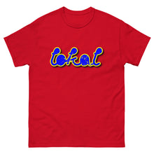 Load image into Gallery viewer, Lokal Blue & Gold Bubble Tee