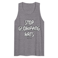 Load image into Gallery viewer, Men’s Stop Glorifying Rats Tank