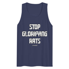 Load image into Gallery viewer, Men’s Stop Glorifying Rats Tank