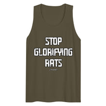 Load image into Gallery viewer, Men’s Stop Glorifying Rats Tank