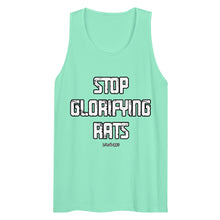 Load image into Gallery viewer, Men’s Stop Glorifying Rats Tank