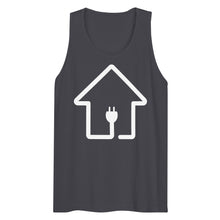 Load image into Gallery viewer, Men’s White PlugHouse Tank