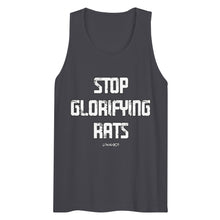 Load image into Gallery viewer, Men’s Stop Glorifying Rats Tank