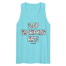 Load image into Gallery viewer, Men’s Stop Glorifying Rats Tank