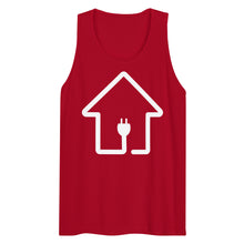 Load image into Gallery viewer, Men’s White PlugHouse Tank