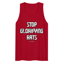 Load image into Gallery viewer, Men’s Stop Glorifying Rats Tank