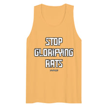 Load image into Gallery viewer, Men’s Stop Glorifying Rats Tank