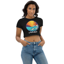 Load image into Gallery viewer, Organic Lokal Midnight Sun Crop Top