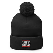 Load image into Gallery viewer, 907 Girlz Pom-Pom Beanie