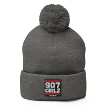 Load image into Gallery viewer, 907 Girlz Pom-Pom Beanie