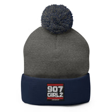 Load image into Gallery viewer, 907 Girlz Pom-Pom Beanie