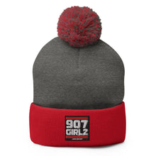 Load image into Gallery viewer, 907 Girlz Pom-Pom Beanie