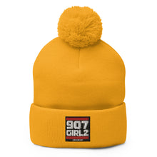 Load image into Gallery viewer, 907 Girlz Pom-Pom Beanie