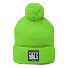 Load image into Gallery viewer, 907 Girlz Pom-Pom Beanie