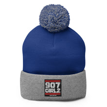 Load image into Gallery viewer, 907 Girlz Pom-Pom Beanie