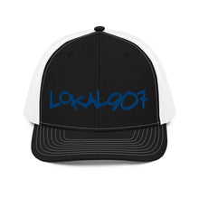 Load image into Gallery viewer, Blue Lokal907 Trucker Hat