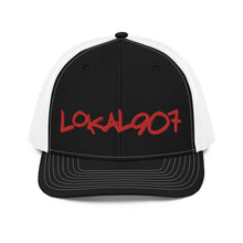 Load image into Gallery viewer, Red Lokal907 Trucker Hat