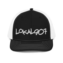 Load image into Gallery viewer, White Lokal907 Trucker Hat