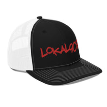 Load image into Gallery viewer, Red Lokal907 Trucker Hat
