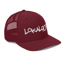Load image into Gallery viewer, White Lokal907 Trucker Hat