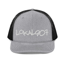 Load image into Gallery viewer, White Lokal907 Trucker Hat