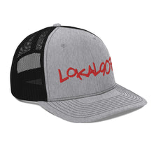 Load image into Gallery viewer, Red Lokal907 Trucker Hat