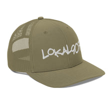 Load image into Gallery viewer, White Lokal907 Trucker Hat