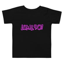 Load image into Gallery viewer, Toddler Lokal907 Pink Scratch Tee