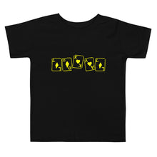 Load image into Gallery viewer, Toddler Lokal Gold Diamond & Hearts Tee