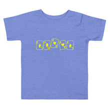 Load image into Gallery viewer, Toddler Lokal Gold Diamond & Hearts Tee