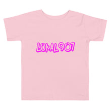 Load image into Gallery viewer, Toddler Lokal907 Pink Scratch Tee