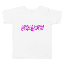 Load image into Gallery viewer, Toddler Lokal907 Pink Scratch Tee