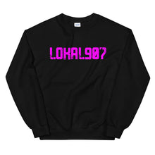 Load image into Gallery viewer, Lokal907 Pink Concrete Crew Neck Sweatshirt