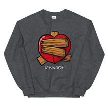 Load image into Gallery viewer, Lokal Fixed-It Heart Crew Neck Sweatshirt