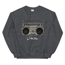 Load image into Gallery viewer, Lokal BoomBox Crew Neck Sweatshirt