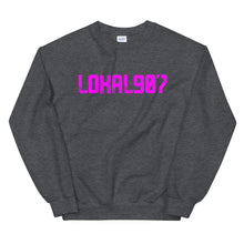 Load image into Gallery viewer, Lokal907 Pink Concrete Crew Neck Sweatshirt