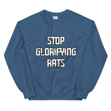 Load image into Gallery viewer, Lokal Stop Glorifying Rats Crew Neck Sweatshirt