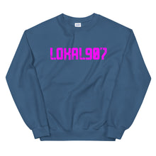 Load image into Gallery viewer, Lokal907 Pink Concrete Crew Neck Sweatshirt